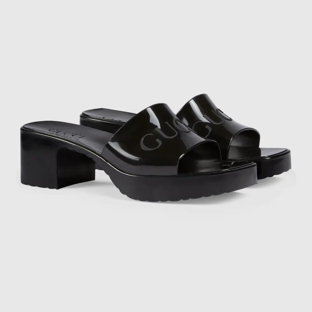 GUCCI Rubber Sandals (Authentic)